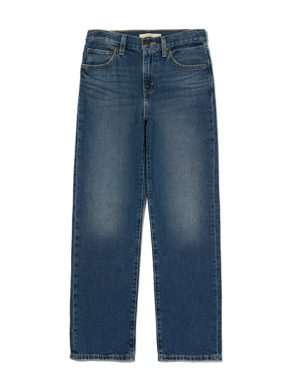 EASY DAD ジーンズ ミディアムインディゴ