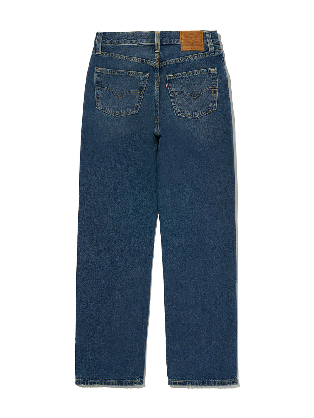 EASY DAD ジーンズ ミディアムインディゴ
