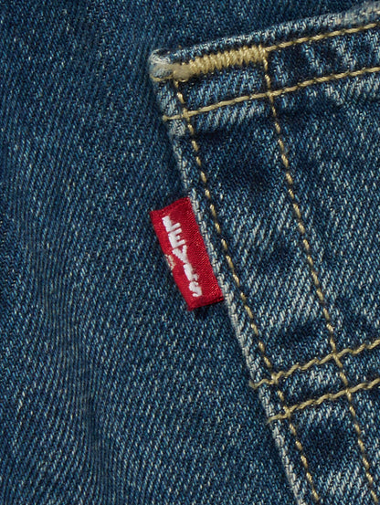 EASY DAD ジーンズ ミディアムインディゴ