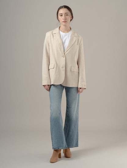 ROSÉ（ロゼ）着用 LOOSE BOOT ジーンズ ミディアムインディゴ