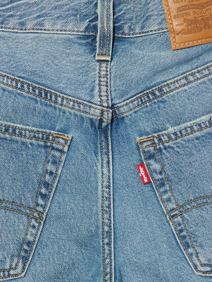 ROSÉ（ロゼ）着用 LOOSE BOOT ジーンズ ミディアムインディゴ