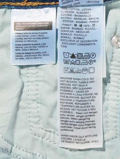 ROSÉ（ロゼ）着用 LOOSE BOOT ジーンズ ミディアムインディゴ