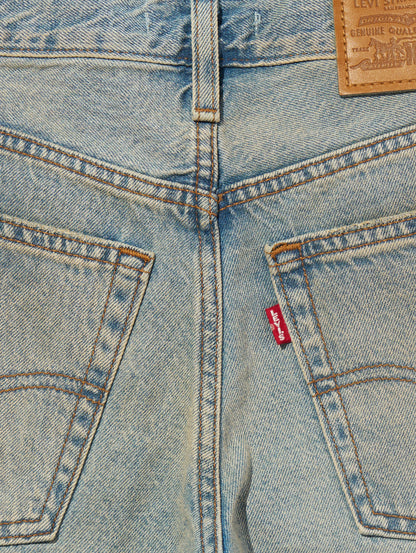 ROSÉ（ロゼ）着用 LOOSE BOOT ジーンズ ミディアムインディゴ