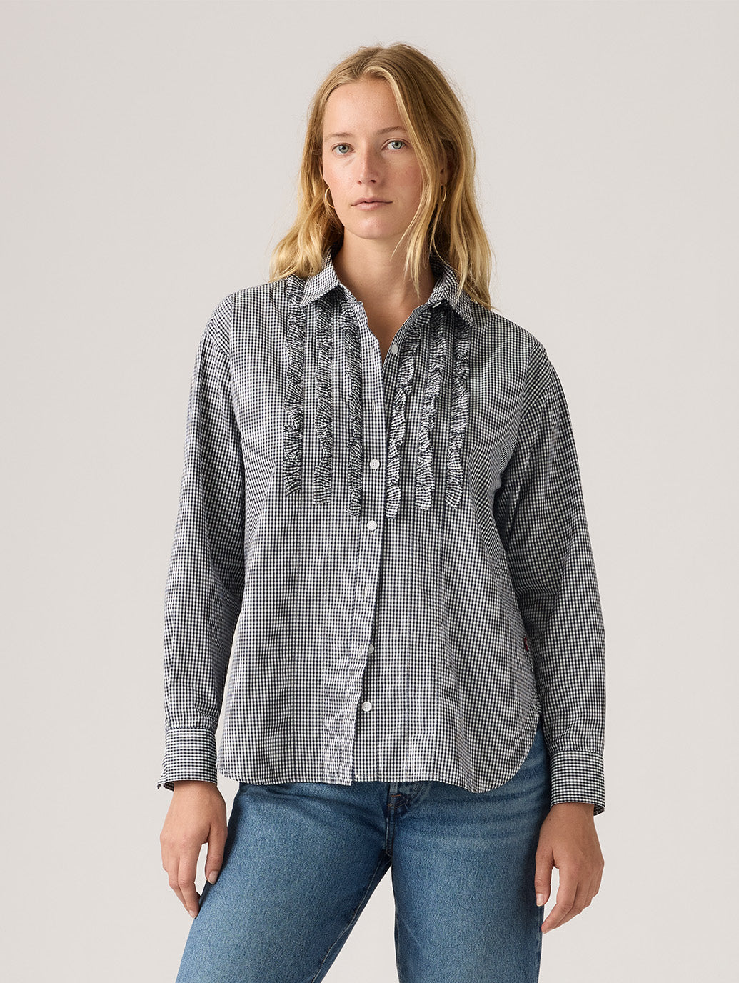 ノベルティ ハーリー ボーイフレンドシャツ