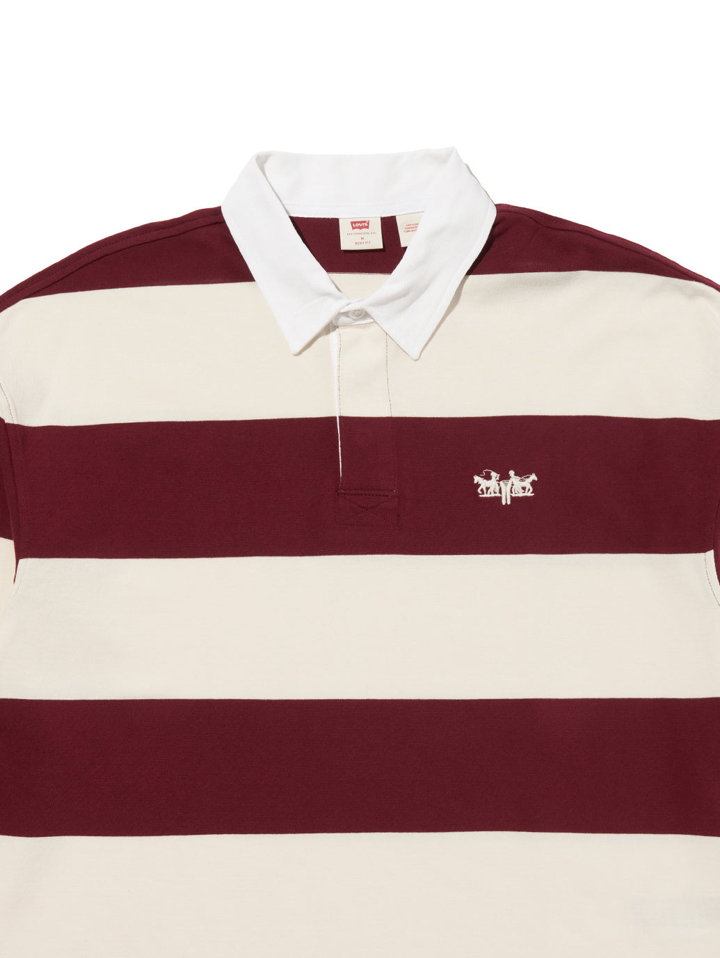 ハドソン ボックス ラグビーシャツ