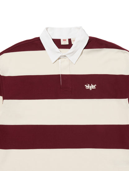 ハドソン ボックス ラグビーシャツ