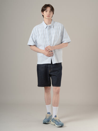 ショートスリーブ ラマ ボックスシャツ