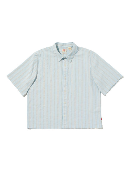 ショートスリーブ ラマ ボックスシャツ