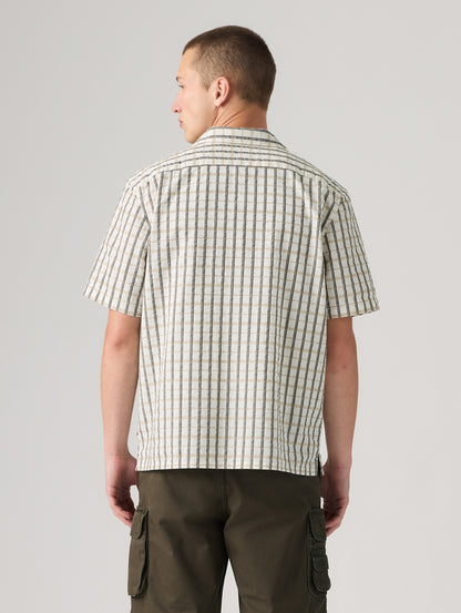 SUNSET NO PKT CAMP - STANDARD EMILY PLAID DOBBY