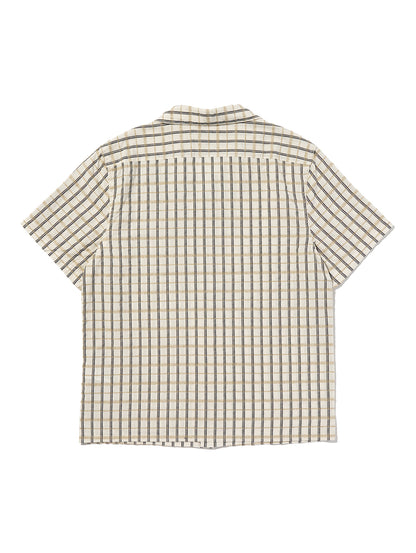 SUNSET NO PKT CAMP - STANDARD EMILY PLAID DOBBY