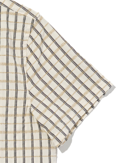 SUNSET NO PKT CAMP - STANDARD EMILY PLAID DOBBY
