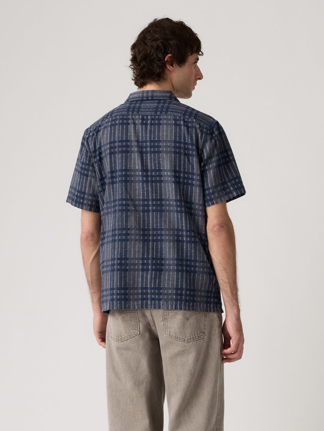 SUNSET NO PKT CAMP - STANDARD ZOE PLAID DOBBY CC1