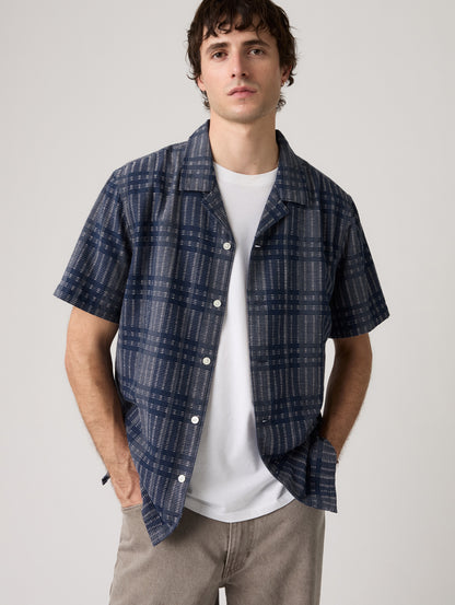 SUNSET NO PKT CAMP - STANDARD ZOE PLAID DOBBY CC1
