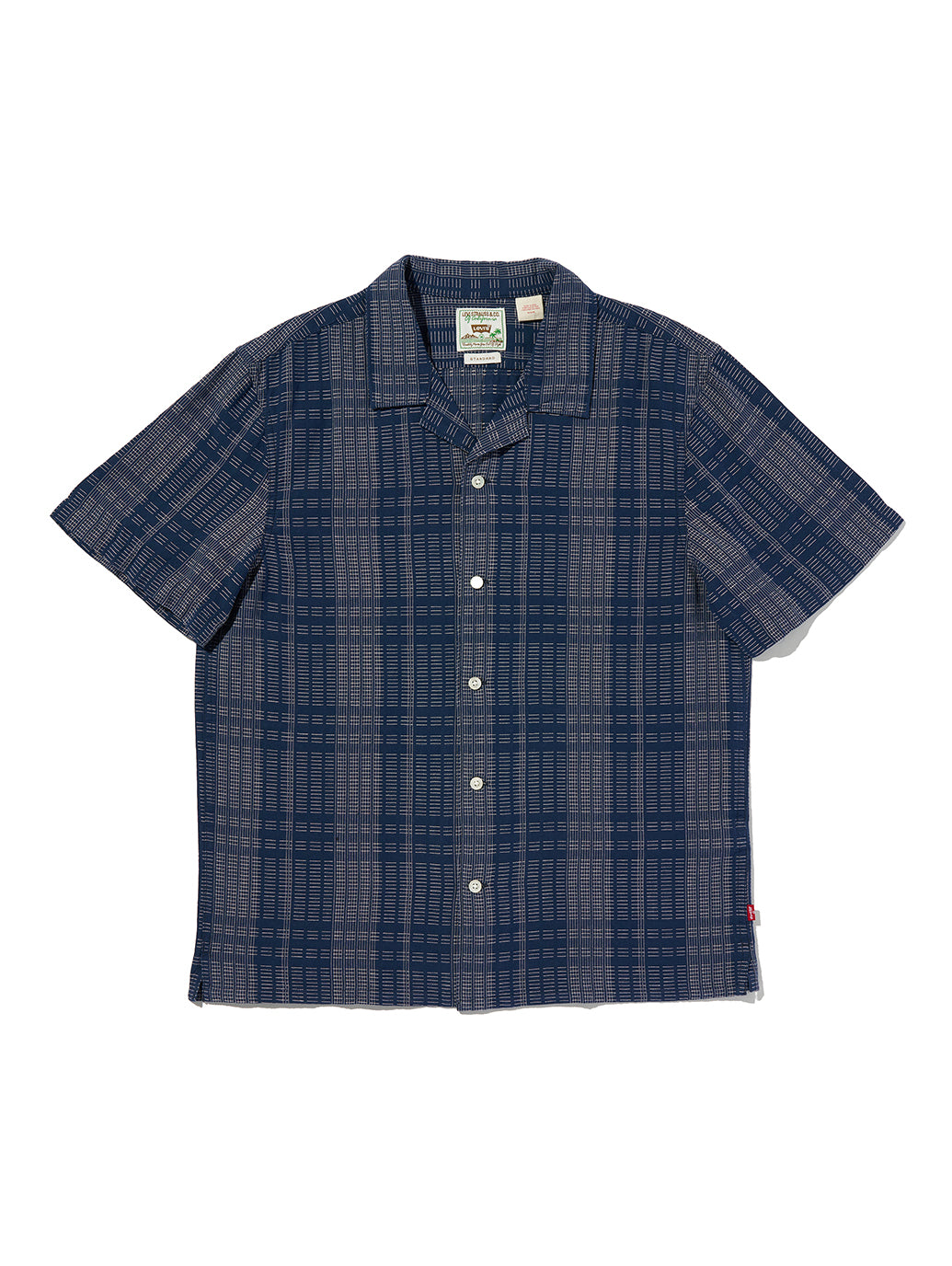 SUNSET NO PKT CAMP - STANDARD ZOE PLAID DOBBY CC1