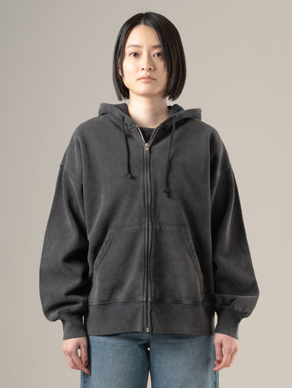 ROSÉ（ロゼ）着用 ヴィンテージ リラックスド フルジップ フーディー