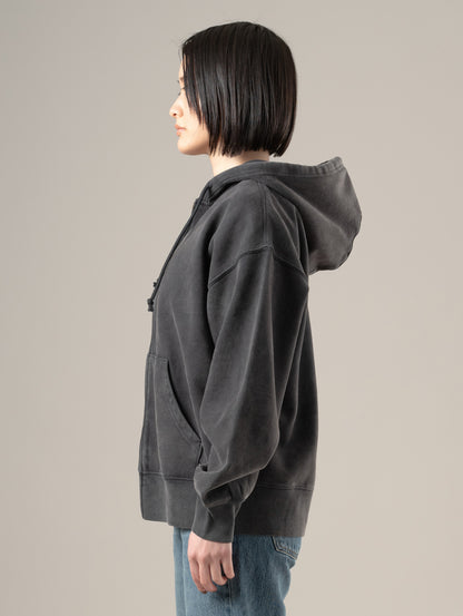 ROSÉ（ロゼ）着用 ヴィンテージ リラックスド フルジップ フーディー