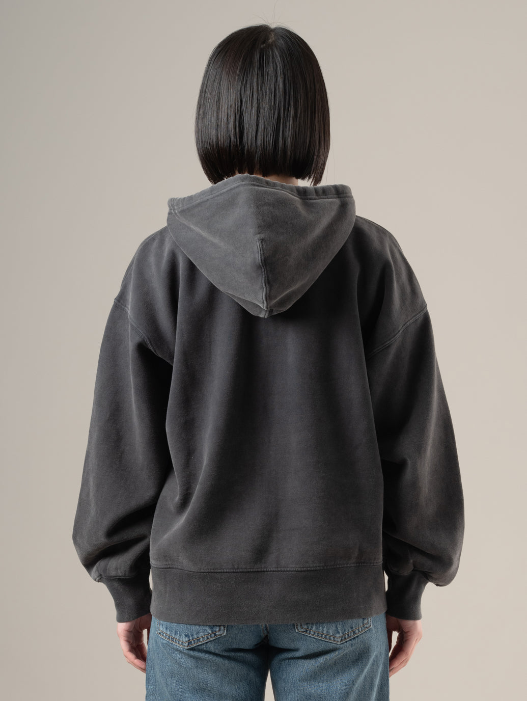 ROSÉ（ロゼ）着用 ヴィンテージ リラックスド フルジップ フーディー