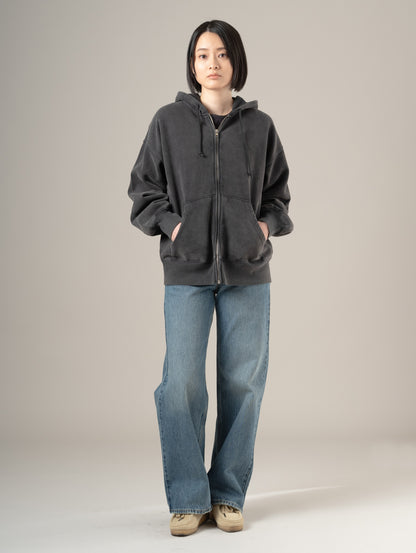 ROSÉ（ロゼ）着用 ヴィンテージ リラックスド フルジップ フーディー