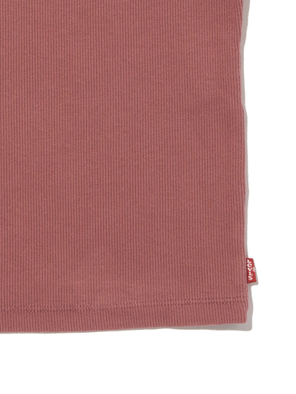 エッセンシャル スクエアネック ロングスリーブ Tシャツ