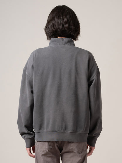 MARINA クォータージップ スウェットシャツ