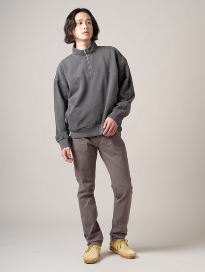 MARINA クォータージップ スウェットシャツ