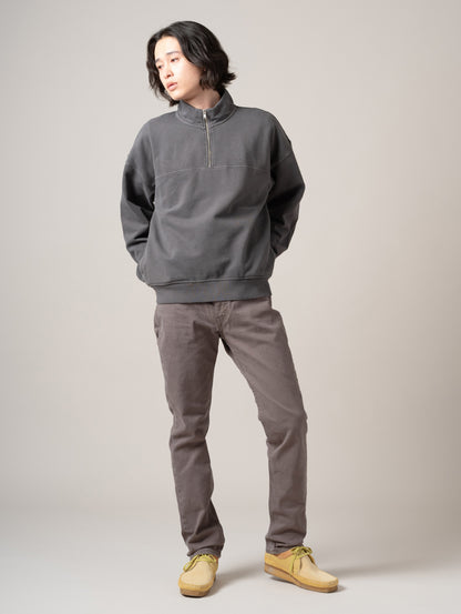 MARINA クォータージップ スウェットシャツ