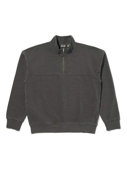 MARINA クォータージップ スウェットシャツ