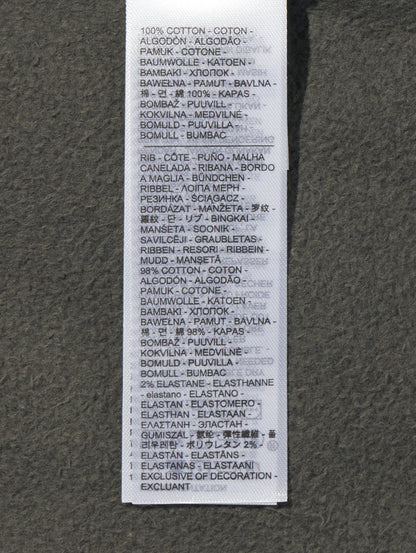 MARINA クォータージップ スウェットシャツ