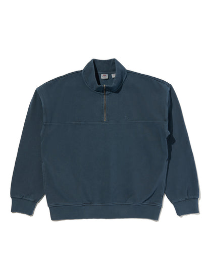 MARINA クォータージップ スウェットシャツ