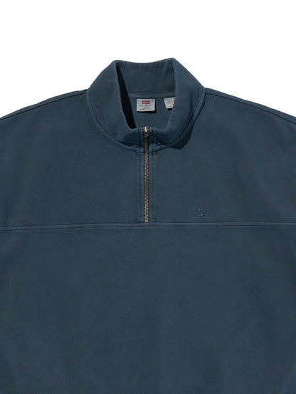 MARINA クォータージップ スウェットシャツ