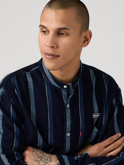 LEVI’S® x OASIS  バンドカラーシャツ