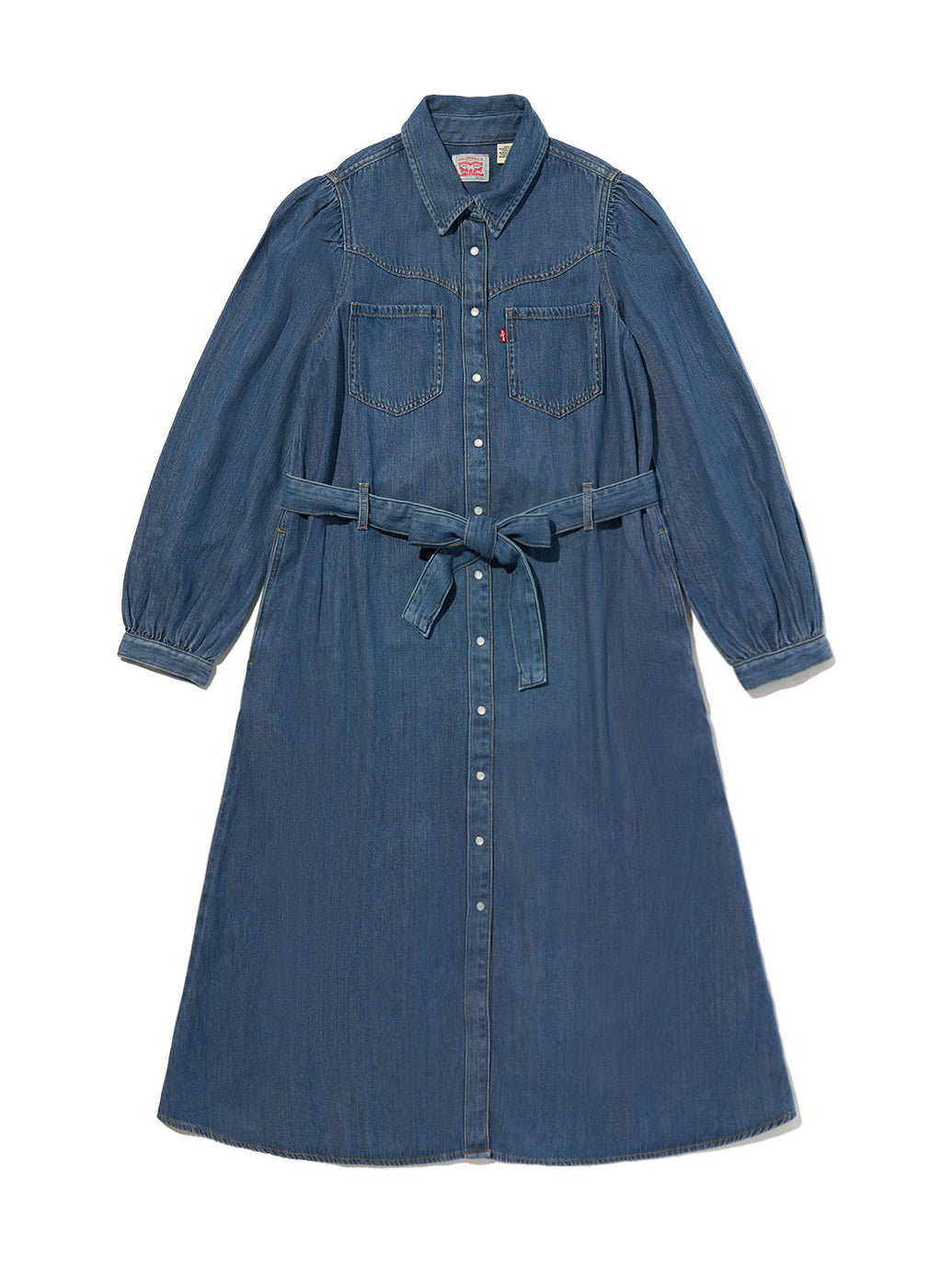 ロングスリーブ マキシドレス