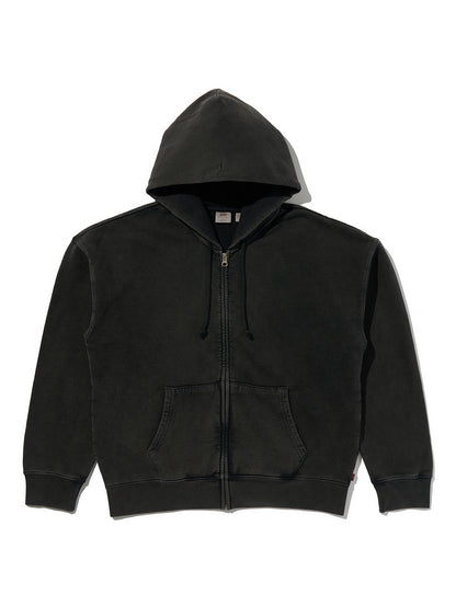 HAYES BOXY フルジップ スウェットシャツ