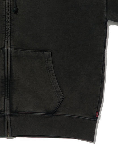 HAYES BOXY フルジップ スウェットシャツ