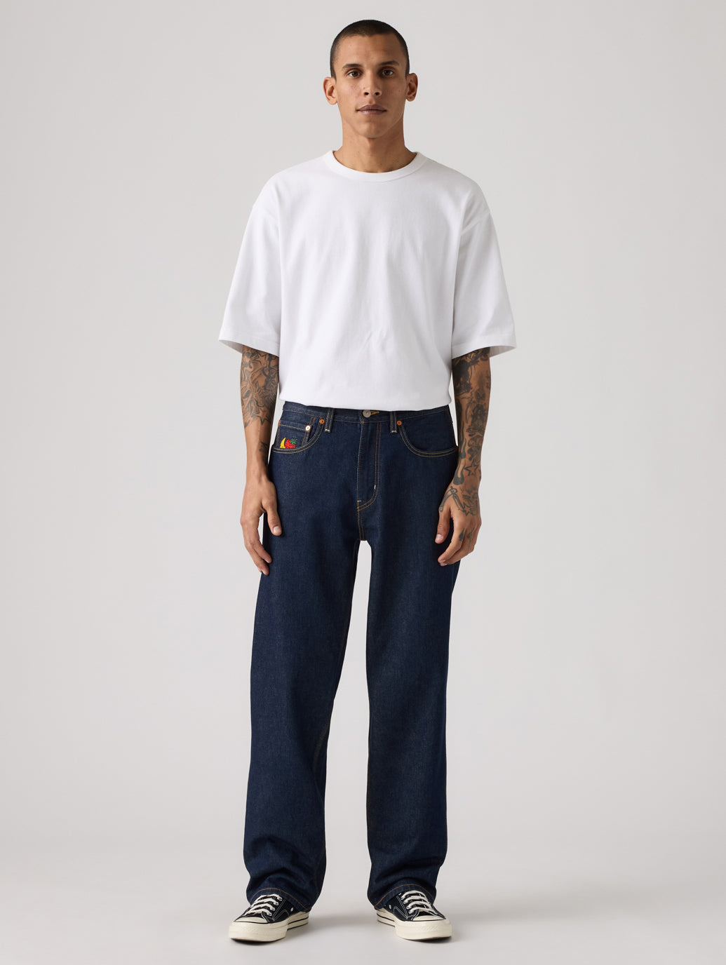 Levi’s® x Sky High Farm Goods ルーズジーンズ ダークインディゴ