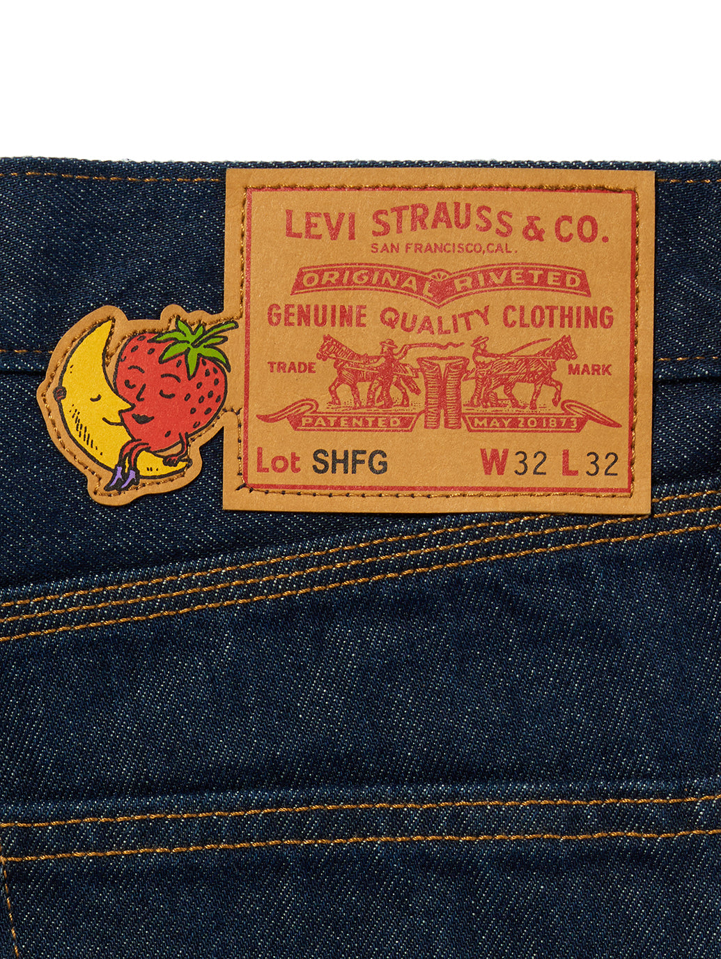 Levi’s® x Sky High Farm Goods ルーズジーンズ ダークインディゴ