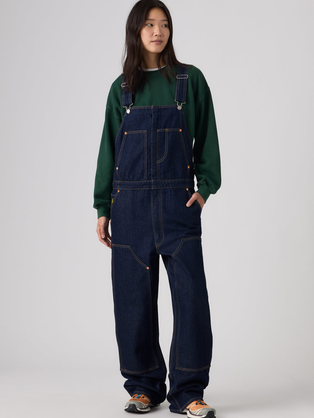 Levi’s® x Sky High Farm Goods オーバーオール ダークインディゴ
