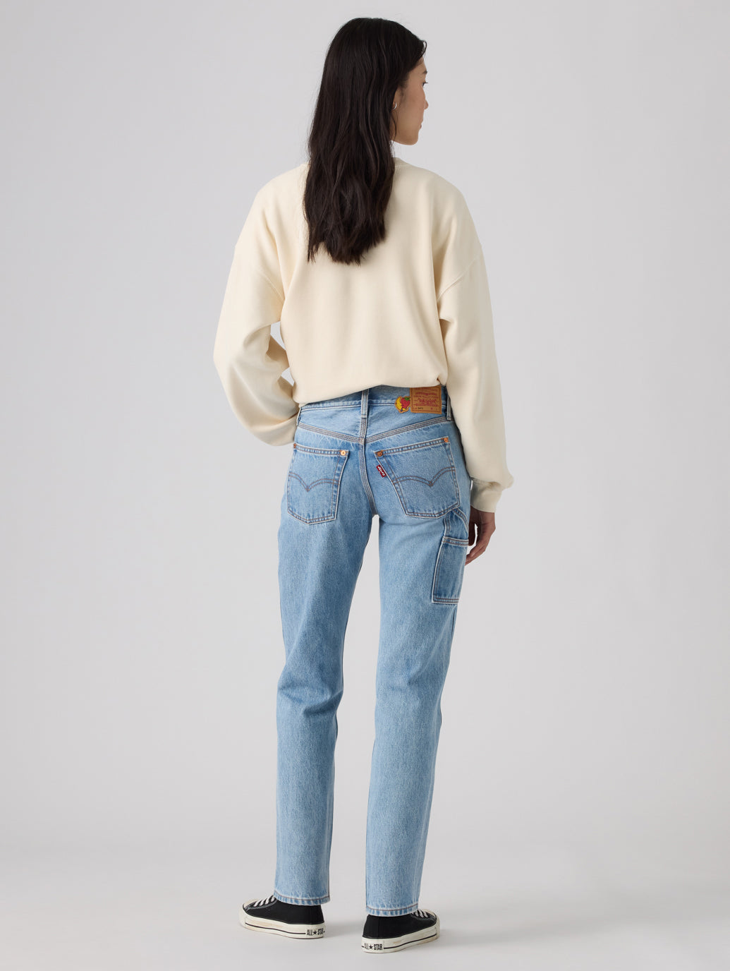 Levi’s® x Sky High Farm Goods ストレートジーンズ ミディアムインディゴ