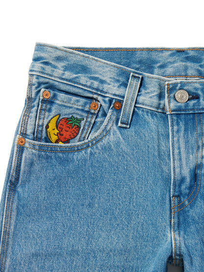 Levi’s® x Sky High Farm Goods ストレートジーンズ ミディアムインディゴ
