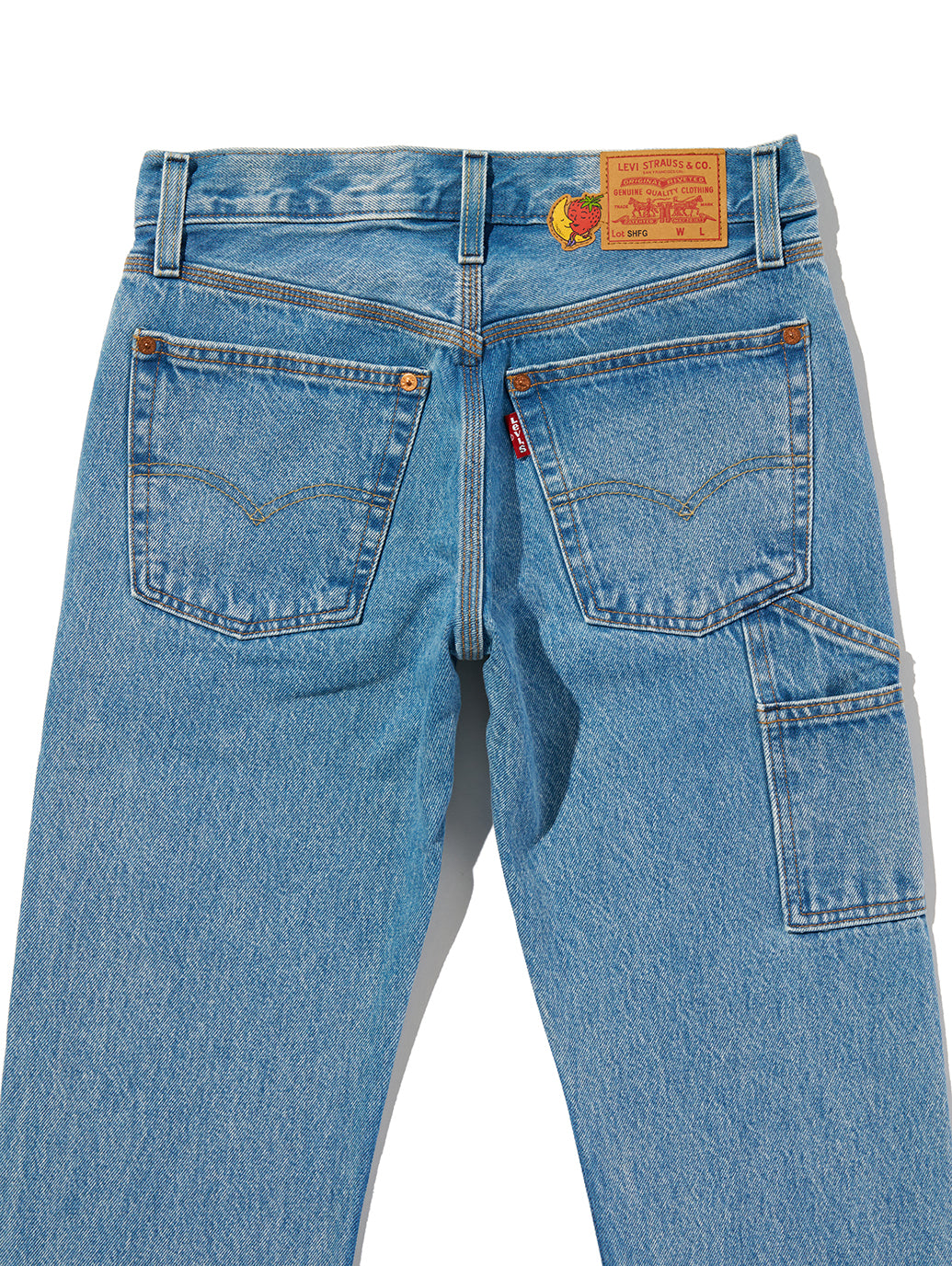 Levi’s® x Sky High Farm Goods ストレートジーンズ ミディアムインディゴ