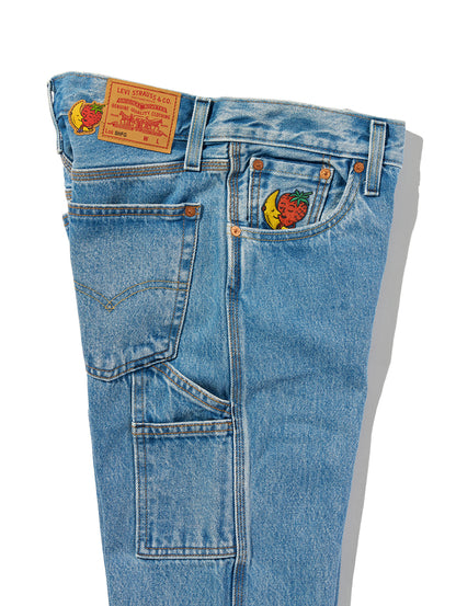 Levi’s® x Sky High Farm Goods ストレートジーンズ ミディアムインディゴ