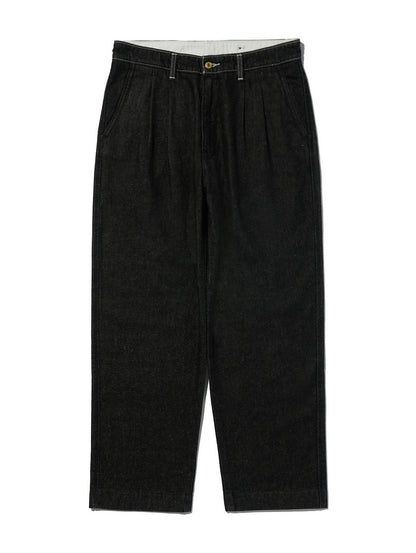 PREMIUM BLACK DENIM SLACKS