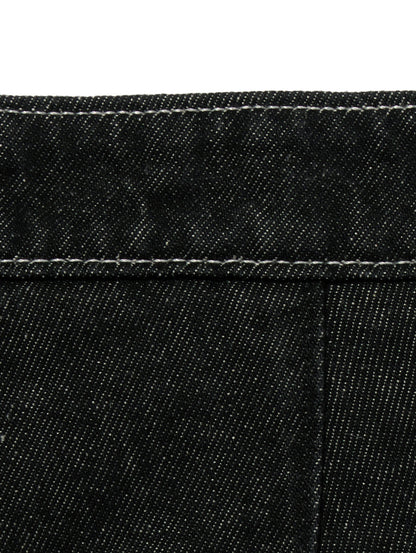 PREMIUM BLACK DENIM SLACKS
