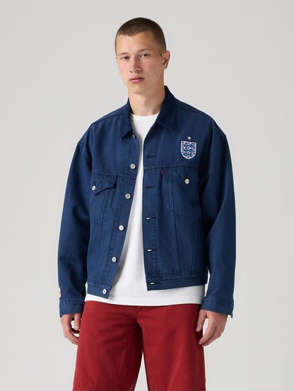 SOCCER COLLECTION ENGLAND TYPEⅢ トラッカージャケット