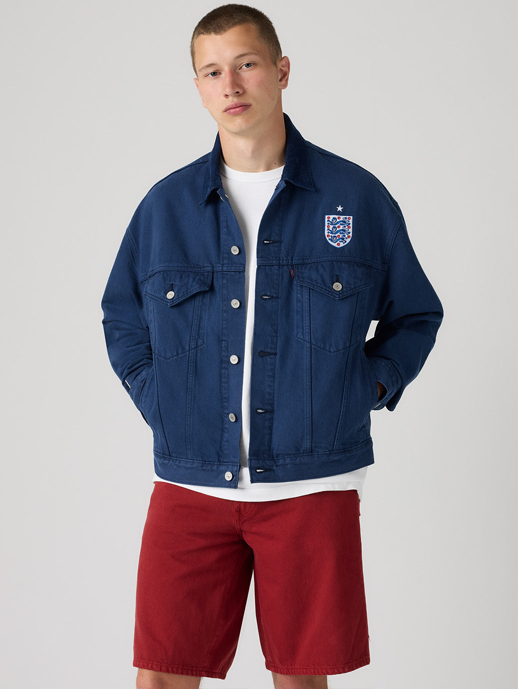 SOCCER COLLECTION ENGLAND TYPEⅢ トラッカージャケット