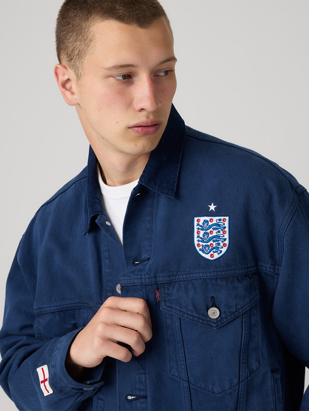 SOCCER COLLECTION ENGLAND TYPEⅢ トラッカージャケット
