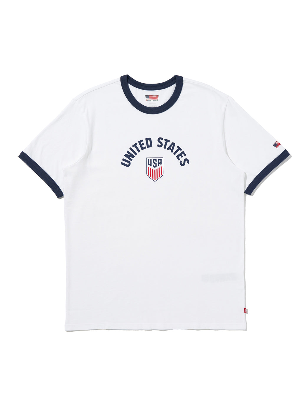 SOCCER COLLECTION USA リンガー Tシャツ