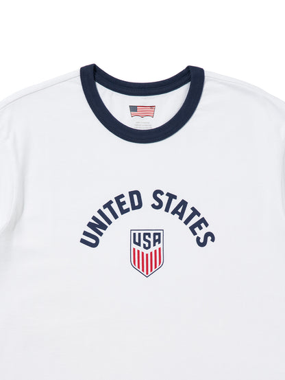 SOCCER COLLECTION USA リンガー Tシャツ