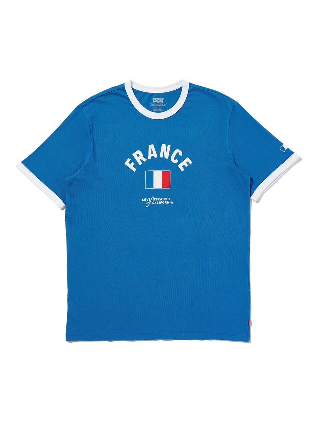 SOCCER COLLECTION FRANCE リンガー Tシャツ