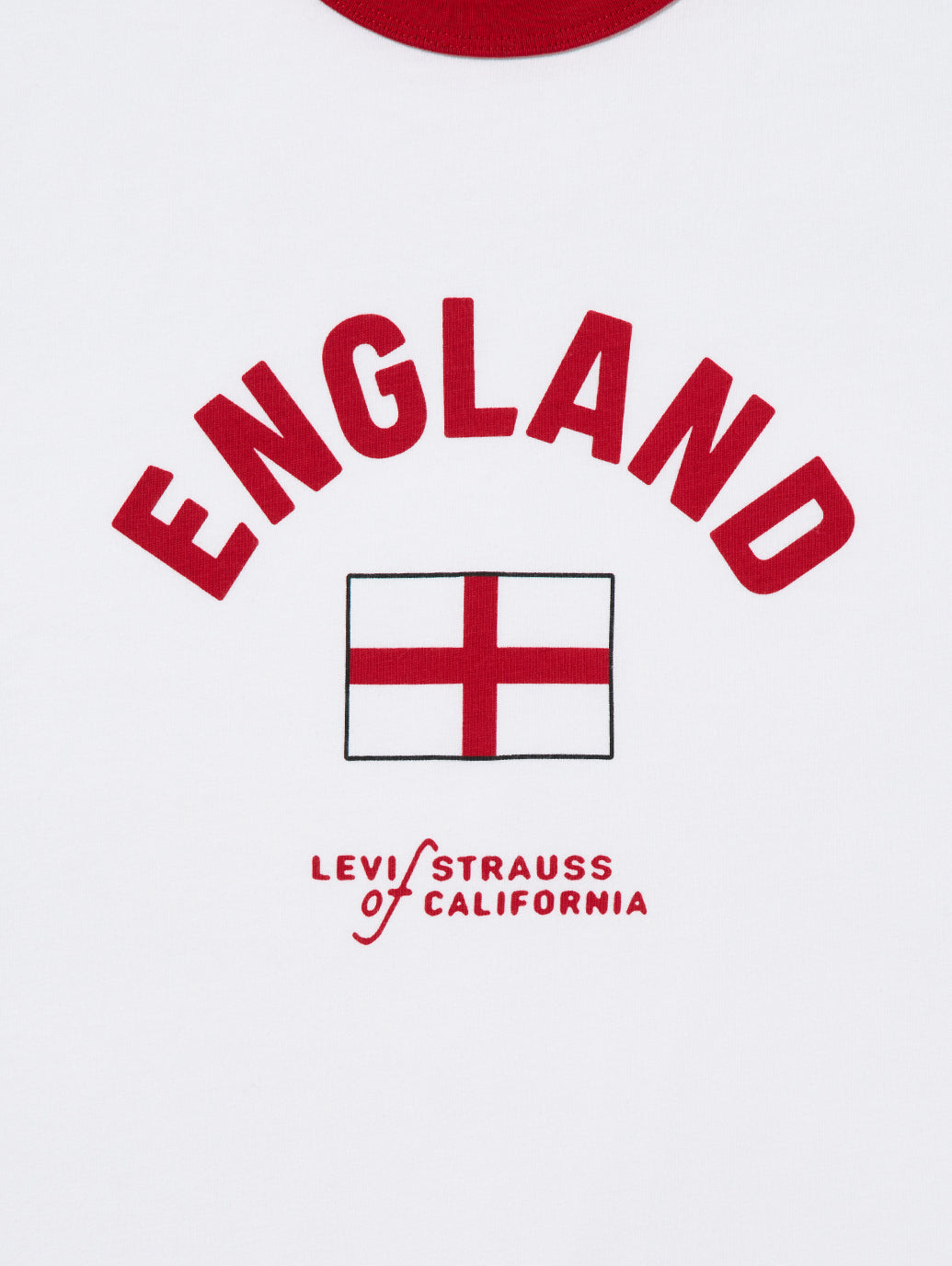 SOCCER COLLECTION ENGLAND リンガー Tシャツ